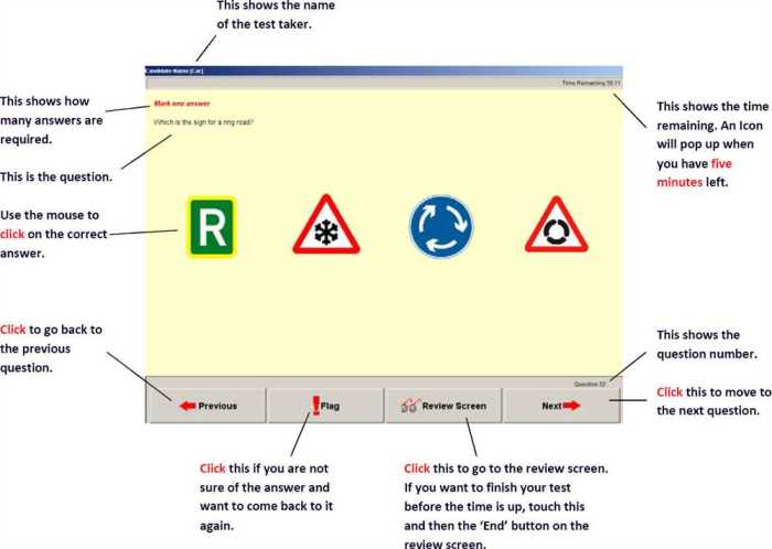 Tmta theory practice test answer key